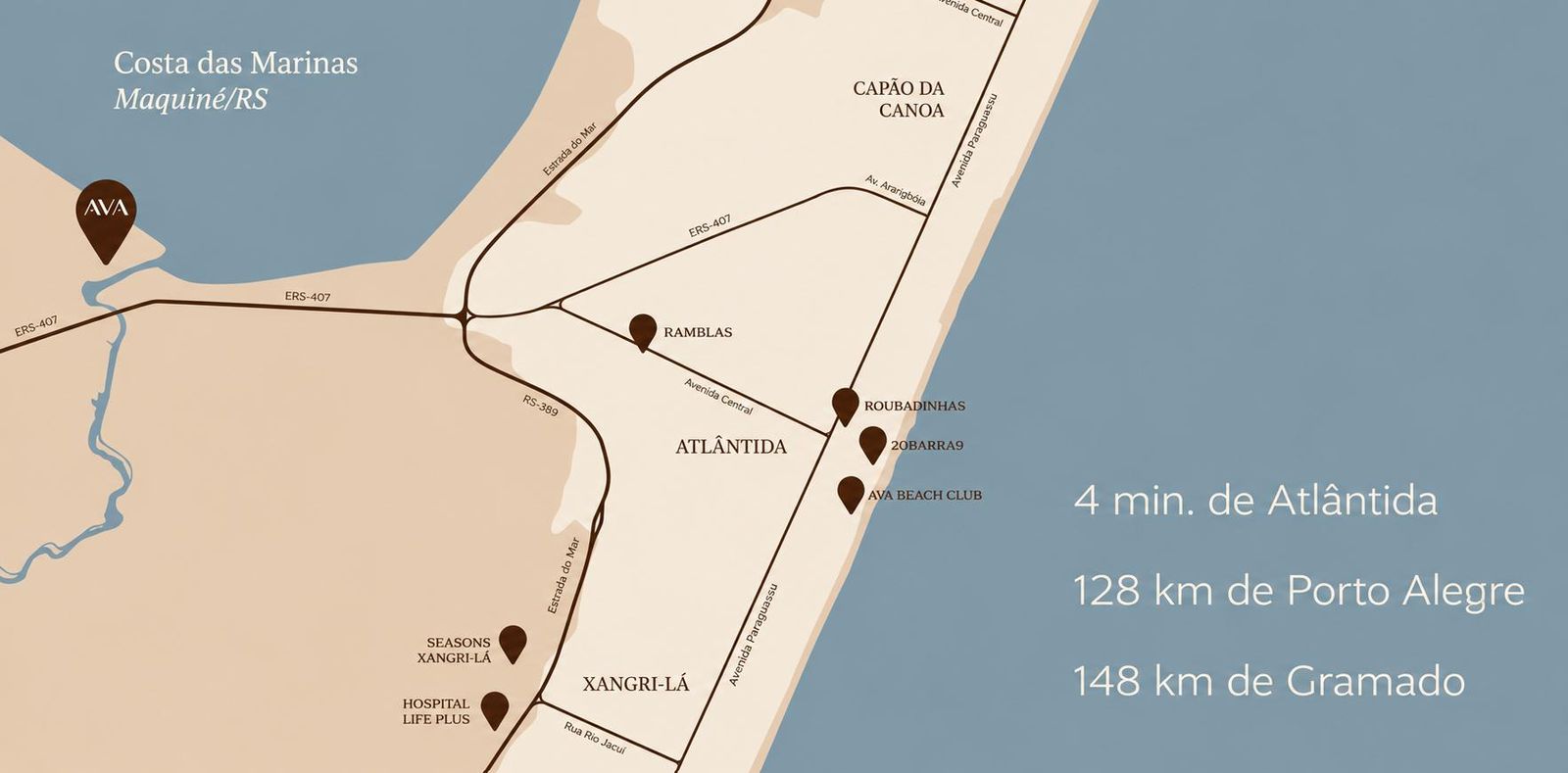 Ava Residences – 4 minutos de Atlântida