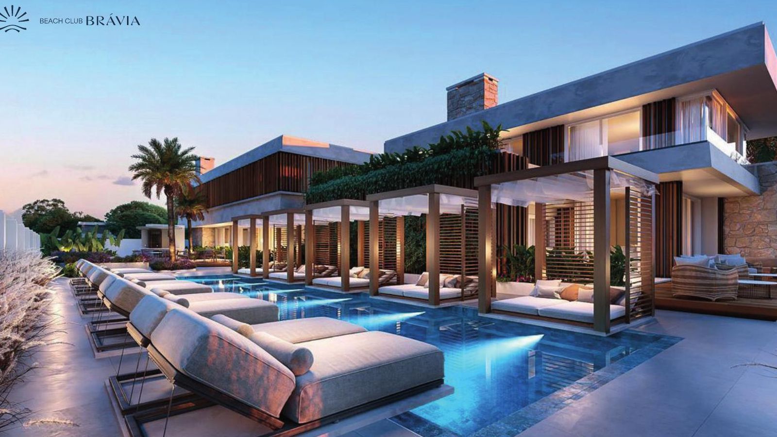 Brávia – Beach Club na beira-mar de Atlântida