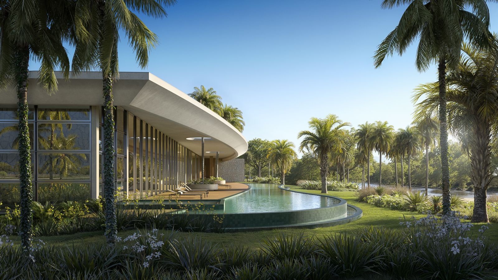 Brávia – Piscina do Club House