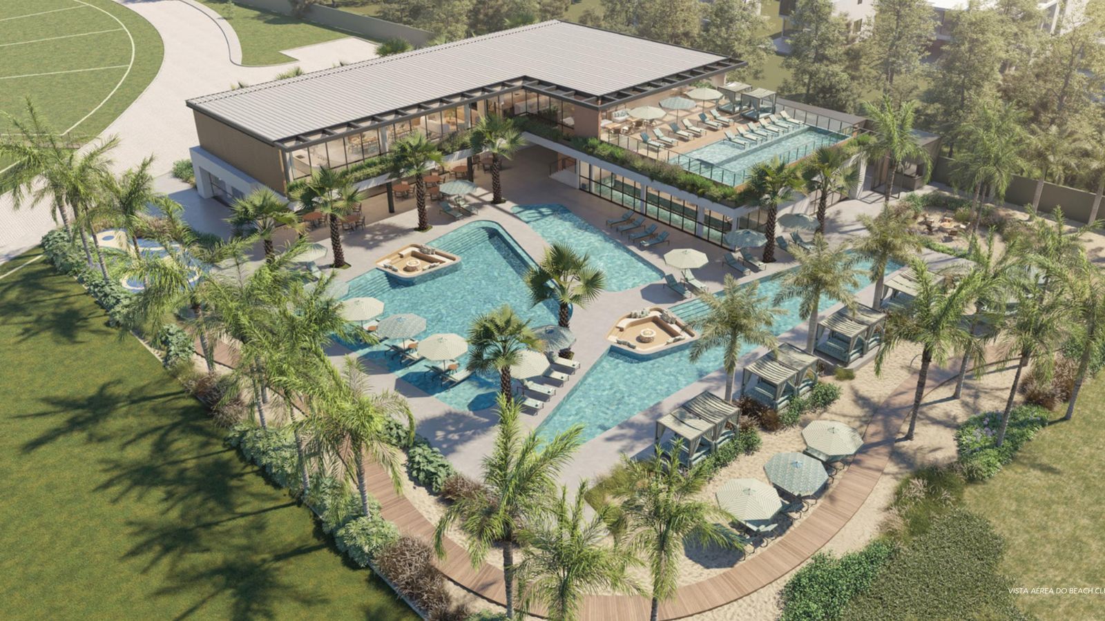 Cyano Private Resort – Beach Club com cinco piscinas