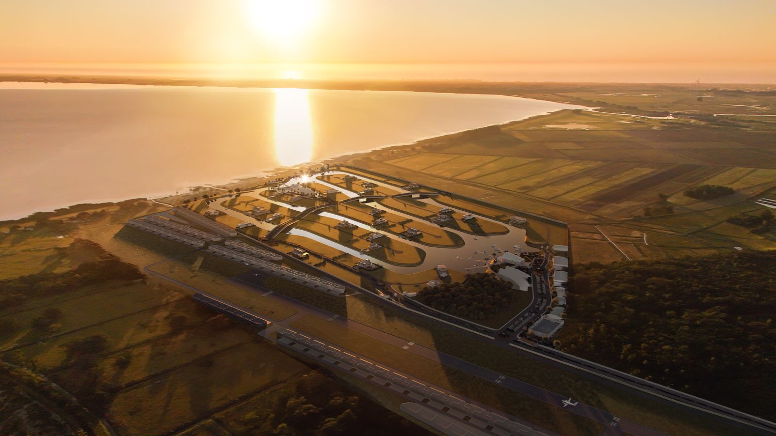 Mônaco Grand Marina – Às margens da Lagoa dos Quadros