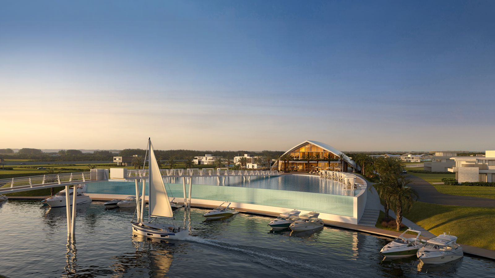 Mônaco Grand Marina – Clube da Lagoa e a passagem dos veleiros